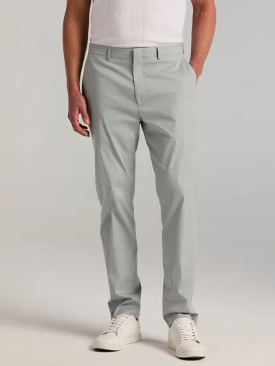 Perry Ellis Men's Slim Fit Stretch Flat Front Dress Pants In Green