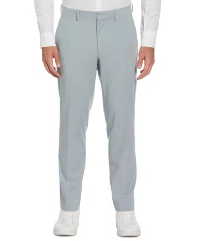 Perry Ellis Men's Slim-fit Stretch Tech Dobby Suit Pants In Citadel