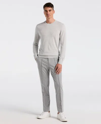 Perry Ellis Men's Slim-fit Tapered Pull-on Pants In Gray