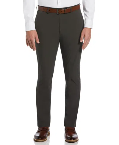 Perry Ellis Men's Slim Fit Tech 2.0 Suit Pants In Olive,green