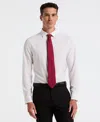 Perry Ellis Men's Slim Fit Tech Solid Total Stretch Dress Shirt In White