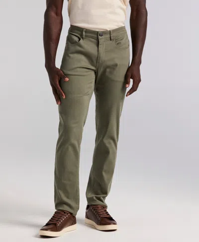 Perry Ellis Men's Slim Fit Tencelâ¢ 5 Pocket Pants In Green