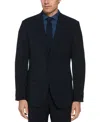 Perry Ellis Men's Slim Fit Textured Suit Jacket In Deep Navy,blue