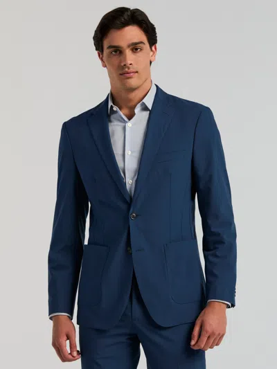 Perry Ellis Men's Slim Fit Total Stretch Suit Jacket In Sargasso Sea,blue