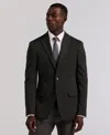Perry Ellis Men's Slim Olive Textured Sport Coat In Black