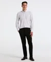 Perry Ellis Men's Slim Tapered Pintuck Pull-on Pants In Black