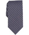 Perry Ellis Men's Spencer Geometric Tie In Black