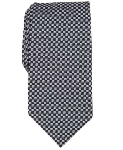 Perry Ellis Men's Stover Checker Pattern In Black