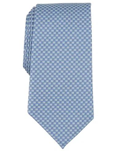 Perry Ellis Men's Stover Checker Pattern In Silver