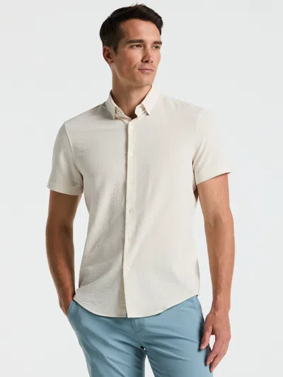 Perry Ellis Men's Stretch Seersucker Slim Fit Shirt