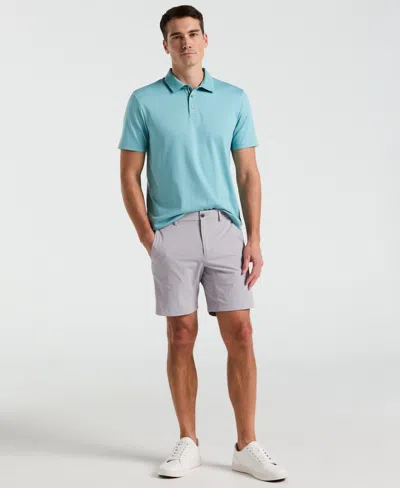 Perry Ellis Men's Stretch Solid Tech Short In Dapple Gray