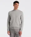Perry Ellis Men's Tech Knit Mock Neck Pullover Sweater In Gray