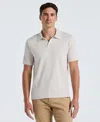 Perry Ellis Men's Tech Knit Open Polo Sweater