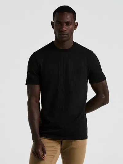 Perry Ellis Men's Textured Crew T-shirt
