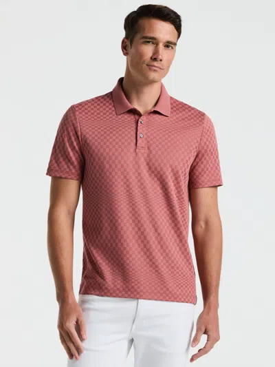 Perry Ellis Men's Textured Ombre Polo Shirt