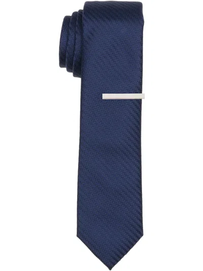 Perry Ellis Men's Tolland Micro Slim Fit Tie In Blue