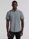 Perry Ellis Men's Triangle Geo Print Shirt In White