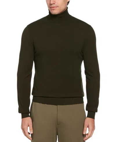 Perry Ellis Men's Turtleneck Sweater In Green