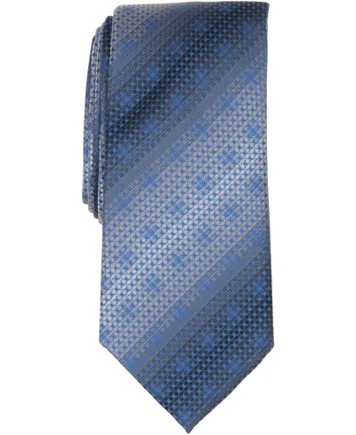 Perry Ellis Men's Vaile Abstract Tie In Blue