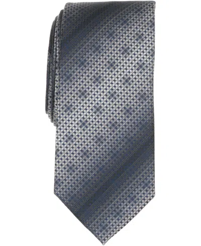 Perry Ellis Men's Vaile Abstract Tie In Blue