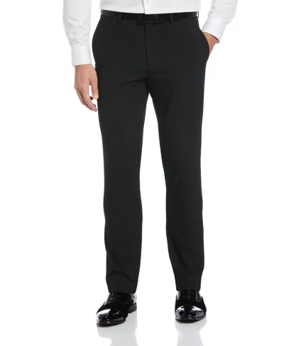 Perry Ellis Men's Very Slim Fit Stretch Tuxedo Pants In Black