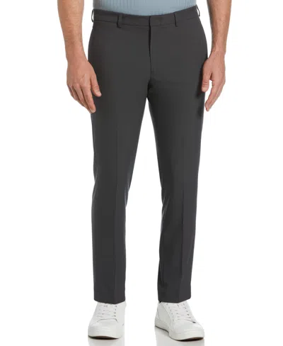 Perry Ellis Men's Very Slim Fit Tech Portfolio Dress Pants In Asphalt,gray