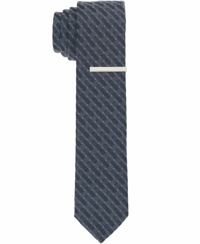 Perry Ellis Men's Walter Geo Slim Tie In Black