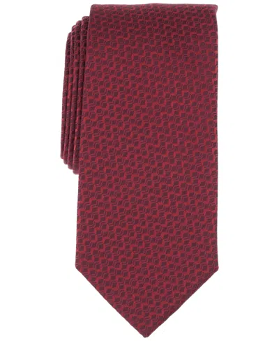 Perry Ellis Men's Weldon Textured Tie In Red