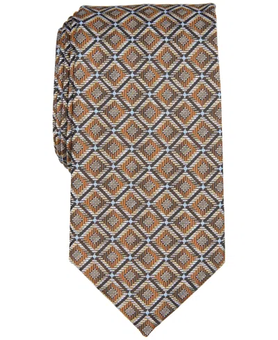 Perry Ellis Men's Williams Classic Geo Tie In Gold