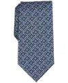 Perry Ellis Men's Williams Classic Geo Tie In Navy