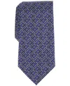 Perry Ellis Men's Williams Classic Geo Tie In Purple