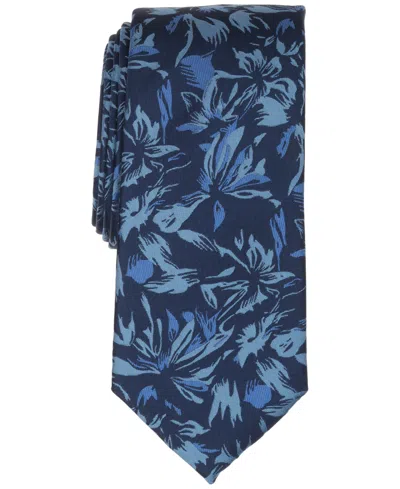 Perry Ellis Men's Wynne Floral Tie In Blue