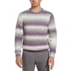 Perry Ellis Mens Ombre Knit Crewneck Sweater In Multi