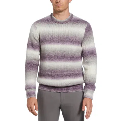 Perry Ellis Mens Ombre Knit Crewneck Sweater In Multi
