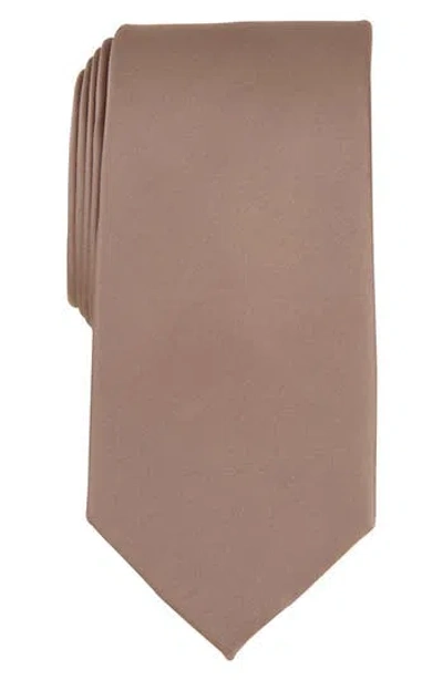 Perry Ellis Oxford Tie In Brown