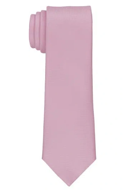 Perry Ellis Oxford Tie In Pink