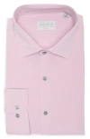 Perry Ellis Performance Tech Solid Shirt In Rose Viole