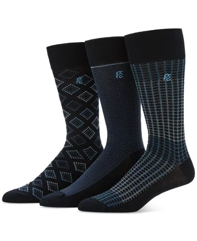 Perry Ellis Portfolio Men's 3pk. Crew Socks In Multi