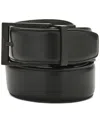 Perry Ellis Portfolio Men's Black Stanely Belt In Black