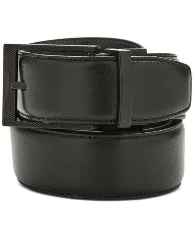 Perry Ellis Portfolio Men's Black Stanely Belt