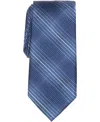 Perry Ellis Portfolio Men's Borlan Plaid Tie In Blue
