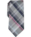 Perry Ellis Portfolio Men's Brody Plaid Pattern Classic Tie In Multi