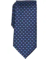 Perry Ellis Portfolio Men's Cain Neat Pattern Classic Tie In Blue