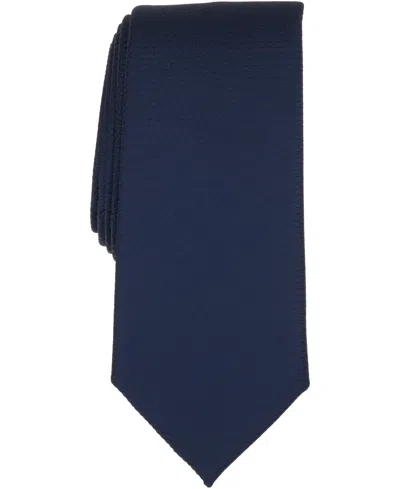 Perry Ellis Portfolio Men's Carmina Micro Tie In Blue