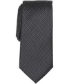 Perry Ellis Portfolio Men's Conder Mini Tie In Black