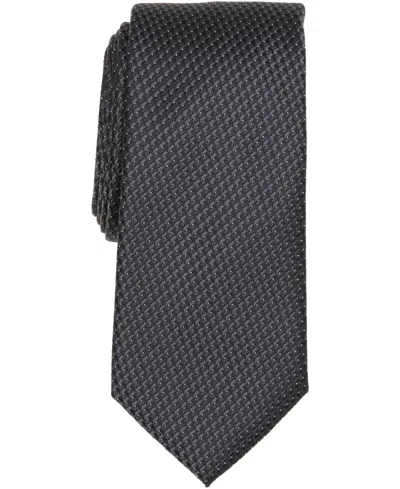 Perry Ellis Portfolio Men's Conder Mini Tie In Black
