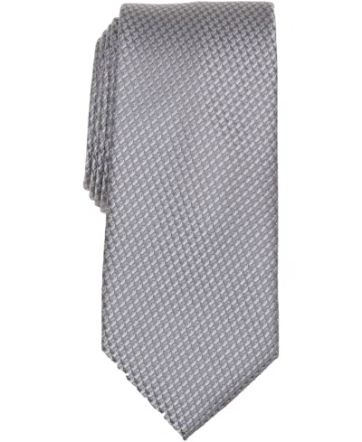 Perry Ellis Portfolio Men's Conder Mini Tie In Gray
