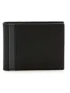 Perry Ellis Portfolio Men's Contrast Bifold Wallet In Black