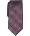 Perry Ellis Portfolio Men's Craven Mini Pattern Classic Fit Tie In Brown