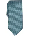 Perry Ellis Portfolio Men's Craven Mini Pattern Classic Fit Tie In Green
